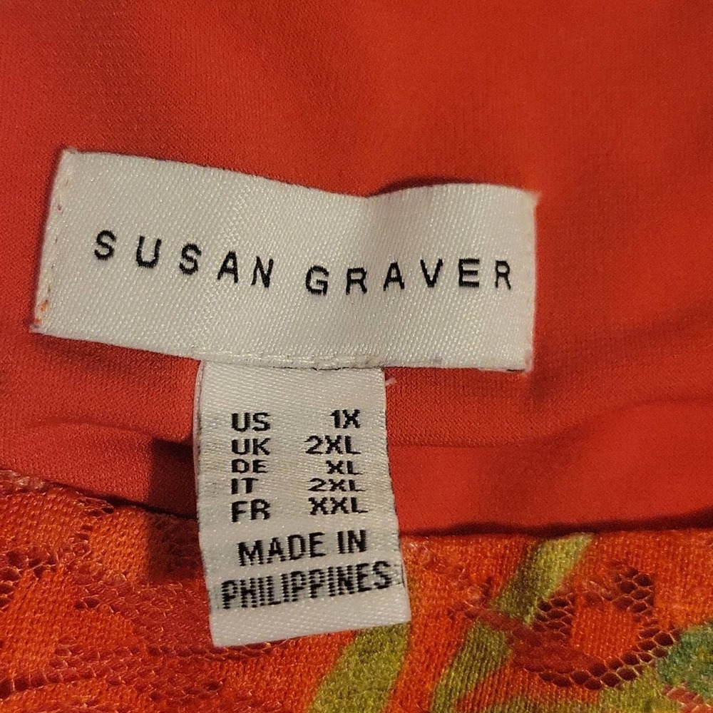 Susan Graver 1X Tank - Picture 7 of 7